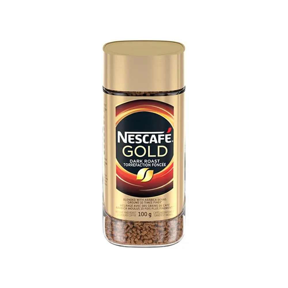 Nescafe Gold Dark Roast Instant And Roast & Ground Coffee 100g