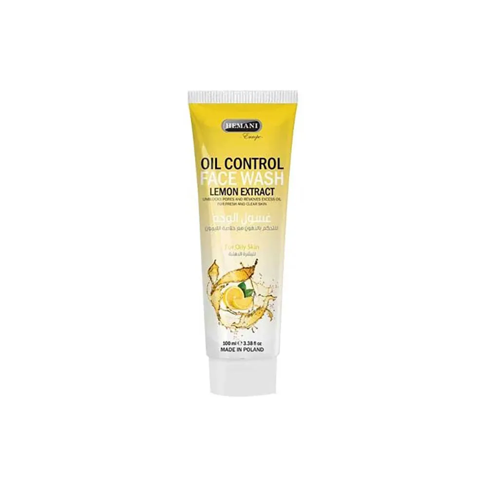 Hemani Oil Control Lemon Face Wash 100ml