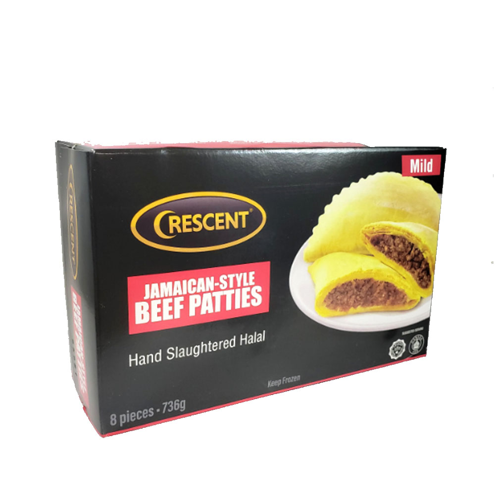 Buy Crescent JamaicanStyle Beef Patties Mild 736g Online South Asian