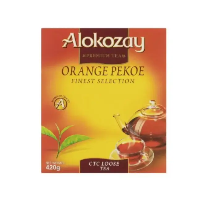 Alokozay Orange Pekoe Black Tea Loose Tea 420g