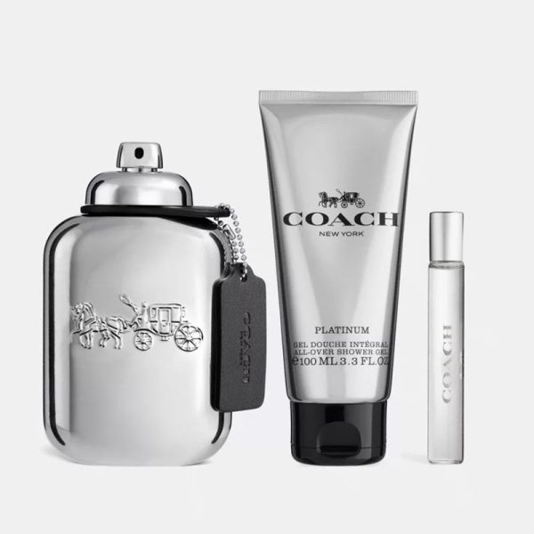 Coach Platinum 3PCS Gift Set