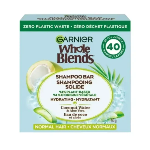 Garnier Whole Blends Shampoo Bar (Coco + Aloe Vera) 60 g