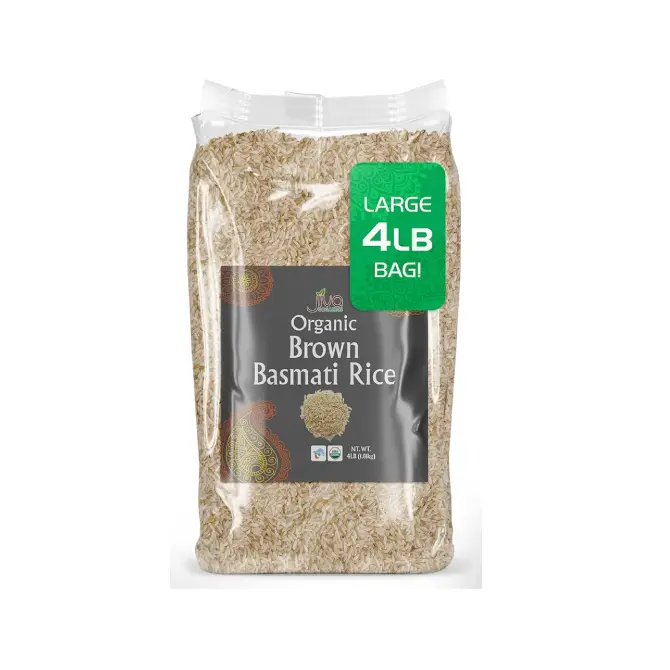 Jiva Organics Brown Basmati Rice 4lb