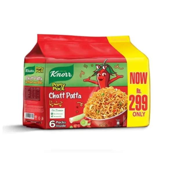 Knorr Noodles Chatt Patta 6 Packets 300g