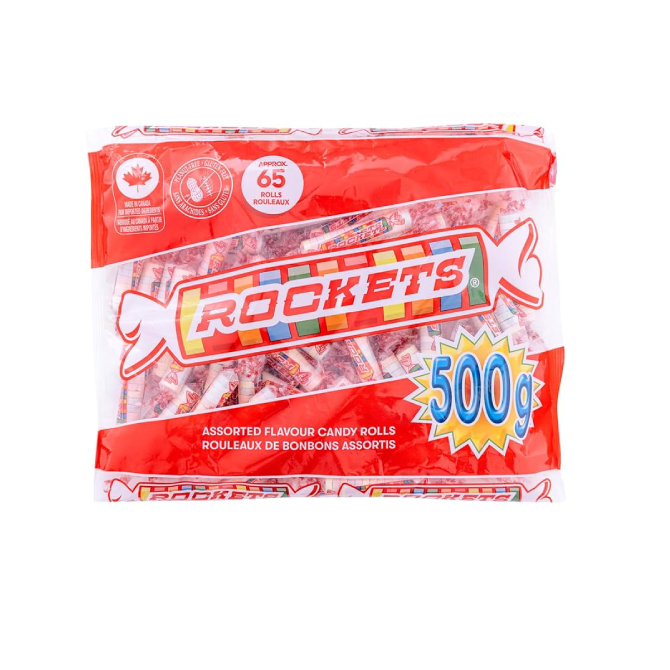 Rockets Candy Rolls 500g