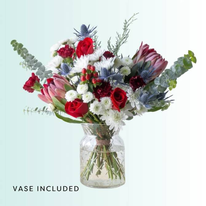 The Velvet Centrepiece Free Same Day Delivery