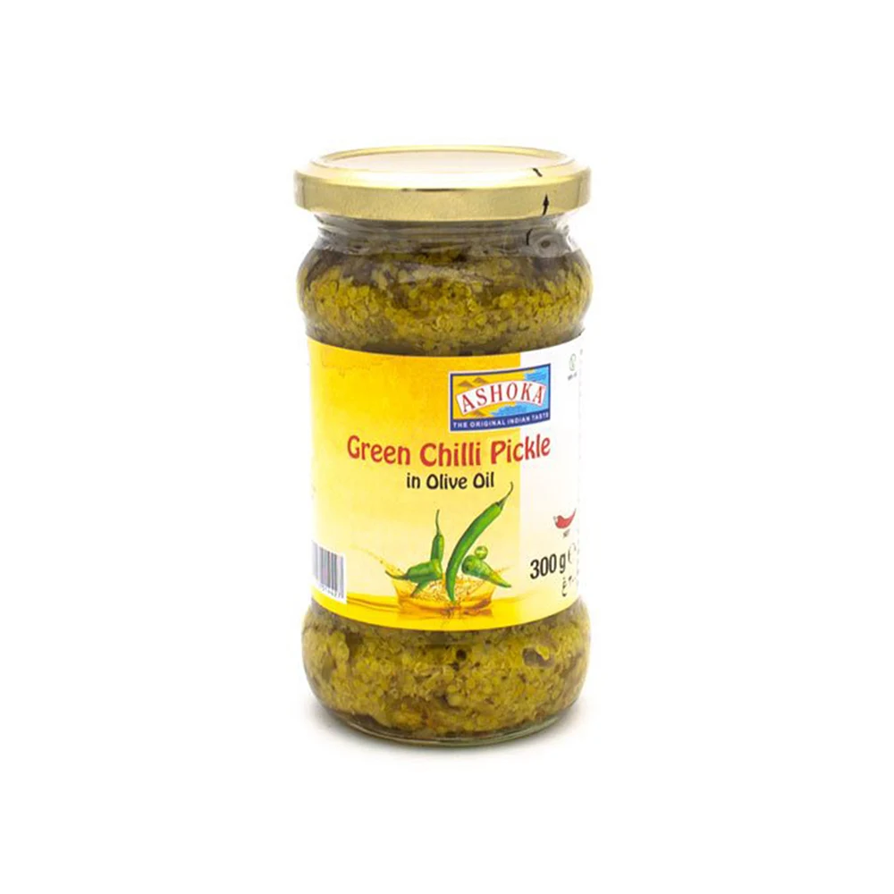 Ashoka Green Chili Pickle 300g