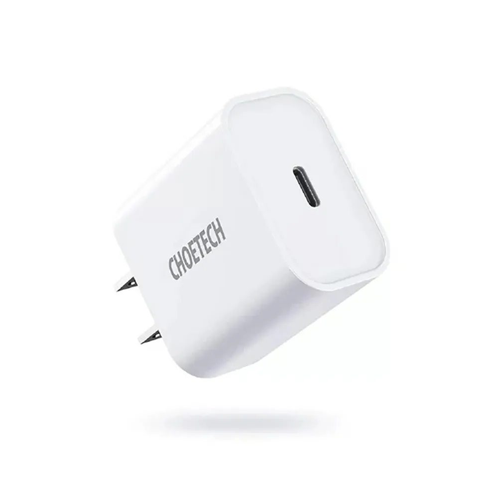 Choetech 20W Usb-C Pd Charger With 1.2M C To Lightning Cable (Q5004-Whcl)