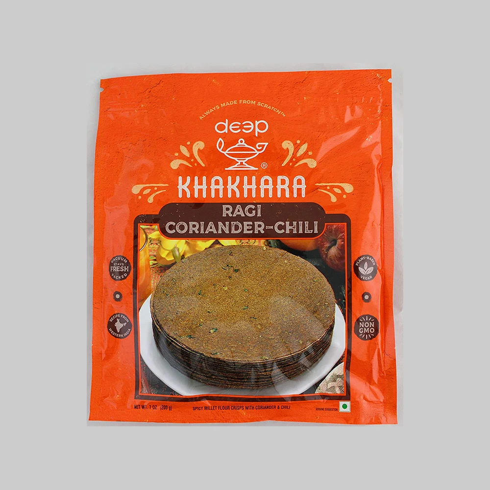 Deep Ragi Coriander Chili Khakhara 200g