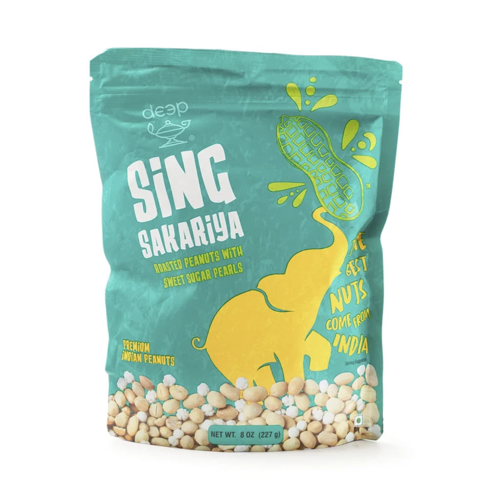 Deep Singh Sakariya Roasted Peanuts with Sweet Sugar Pearls 227g