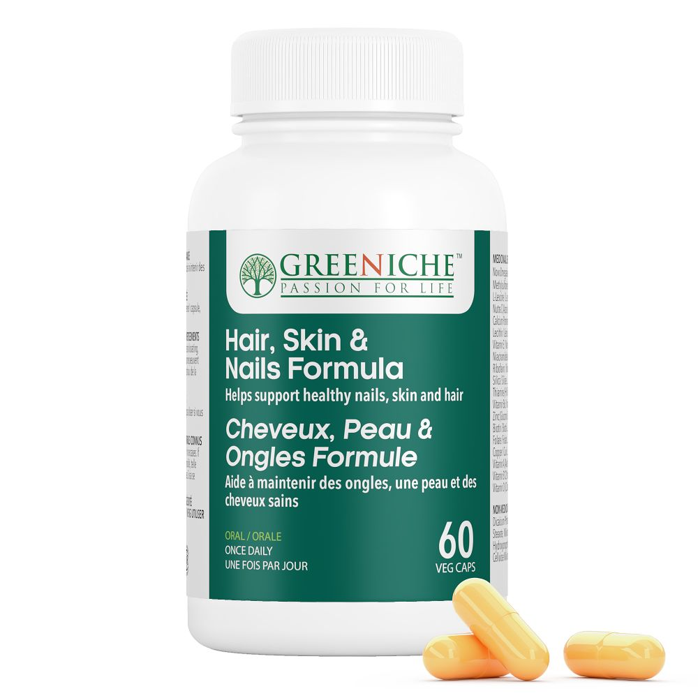 Greeniche Hair, Skin & Nails Formula 60 Capsules