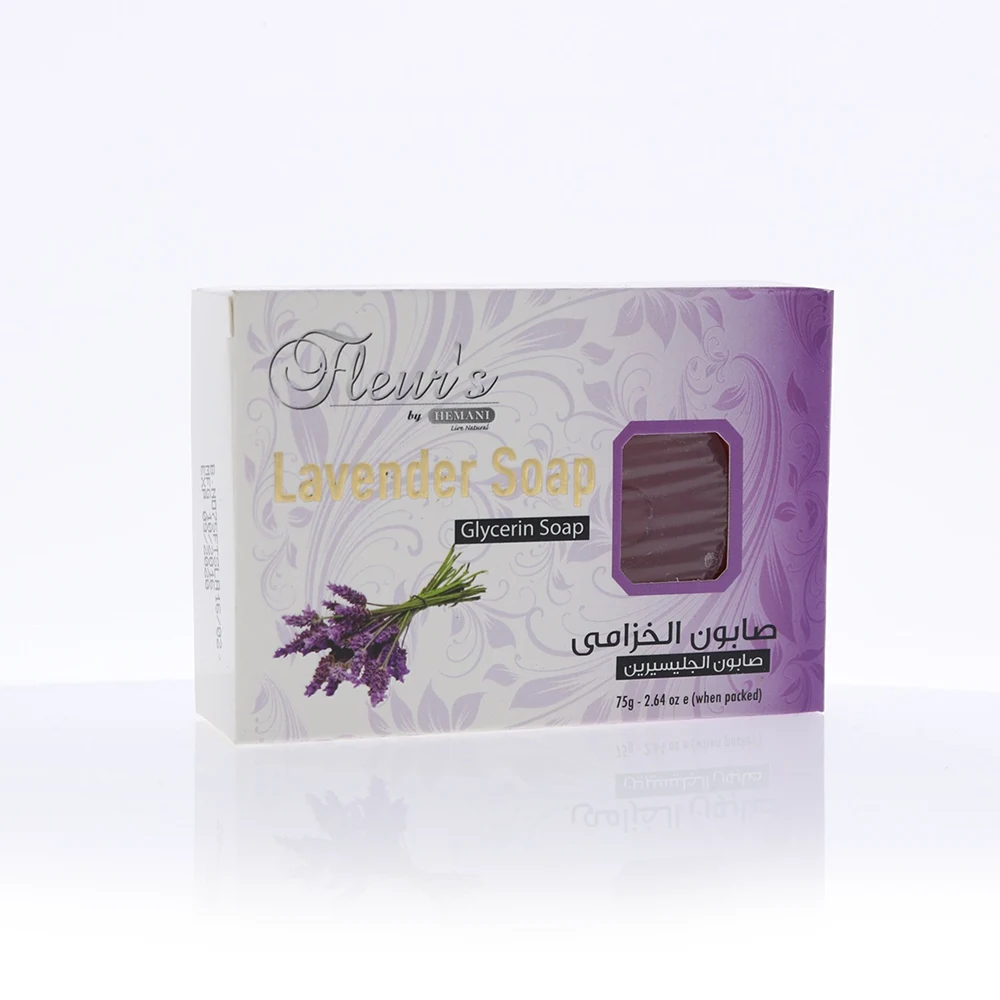 Hemani Fleur's Soap Lavender Glycerin 75g