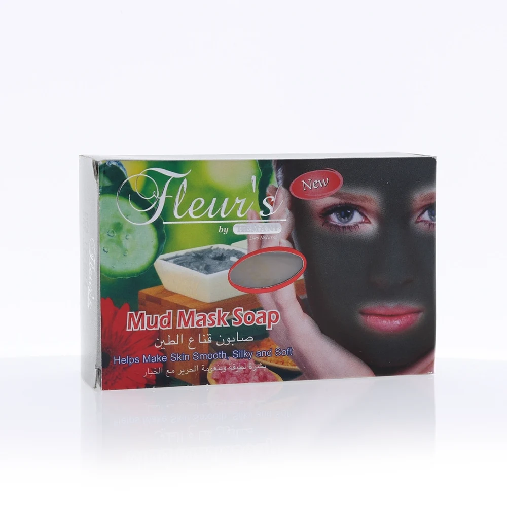 Hemani Fleur's Mud Mask Soap 130g