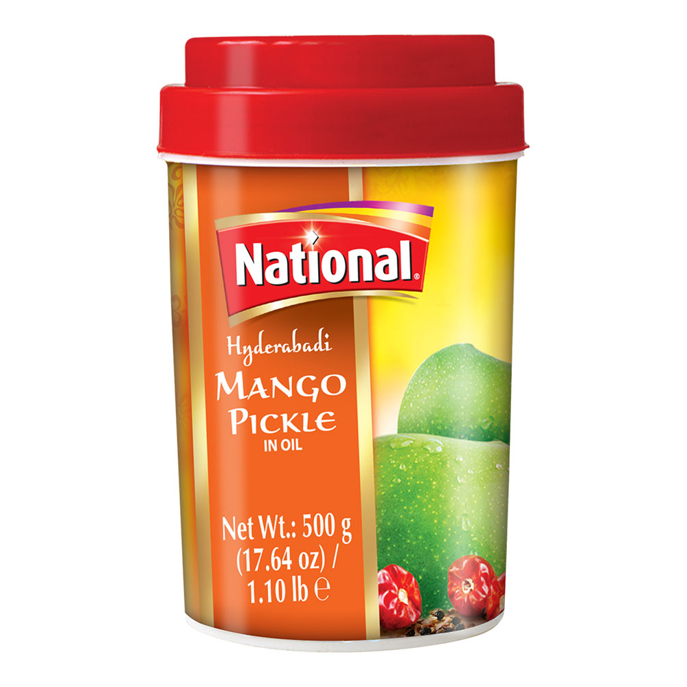 National Pickle Hyderabadi Mango 500g