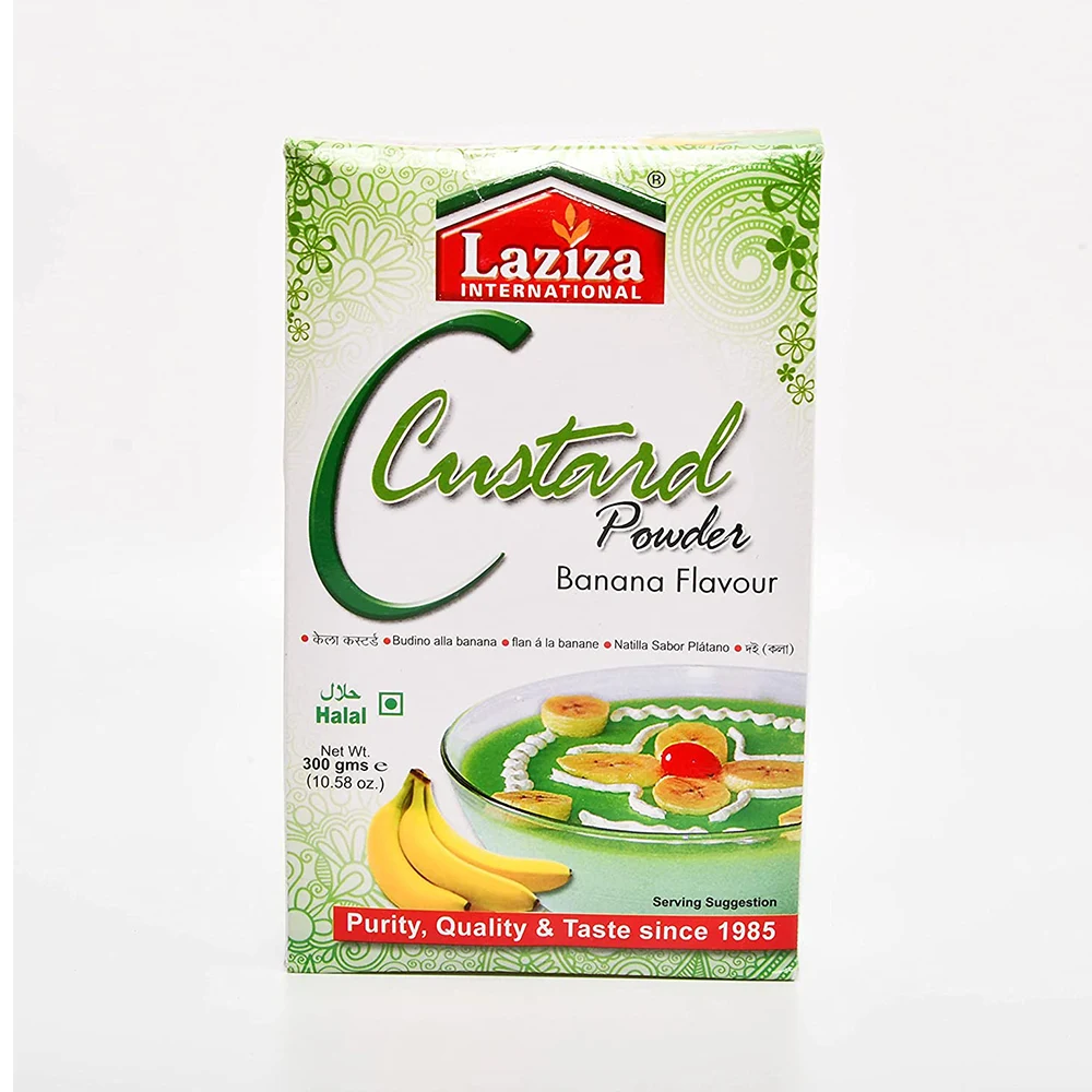 Laziza Banana Custard Mix 300g