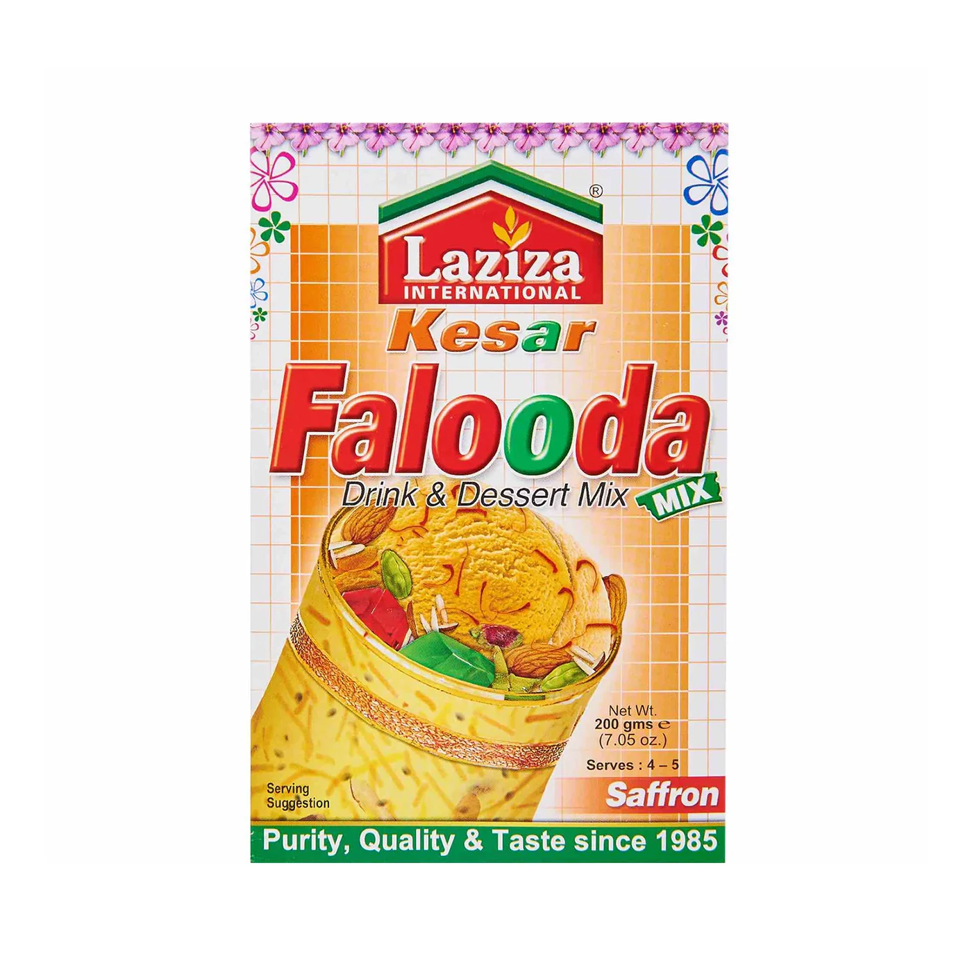 Laziza Falooda Mix Kesar 200g