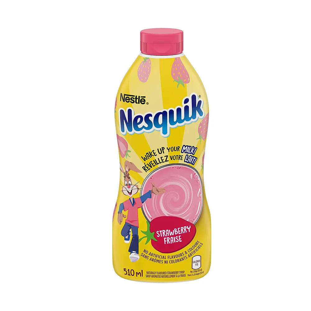 Nestle Nesquik Strawberry 1/3 Less Sugar 510ml