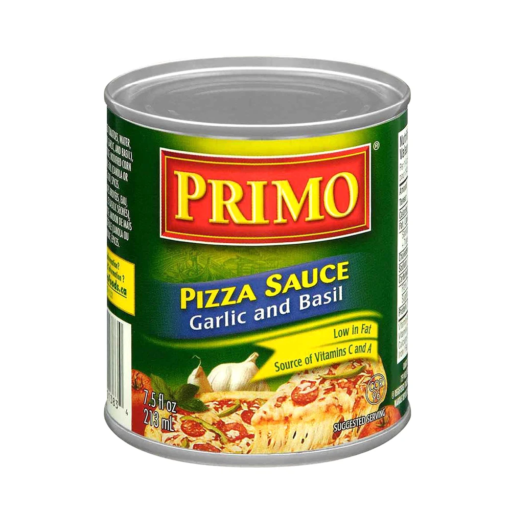 Primo Pizza Sauce Garlic and Basil 213ml
