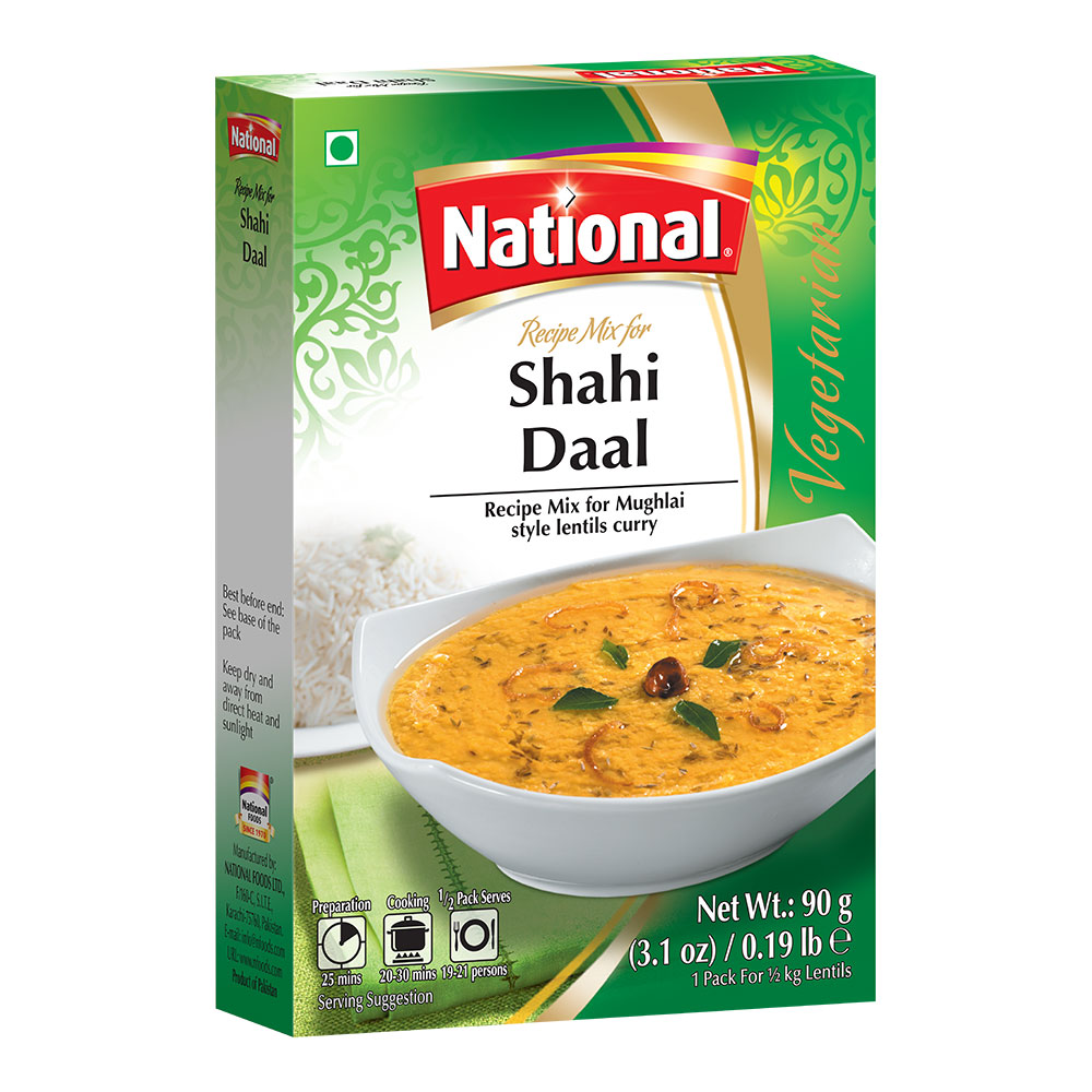 National Shahi Daal 90g Pack of 4